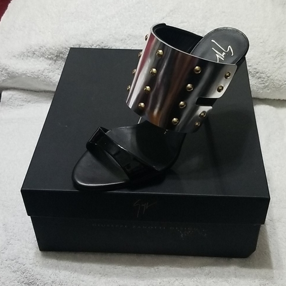 AUTHENTIC GIUSEPPE ZANOTTI STILETTO SANDALS - Picture 3 of 4